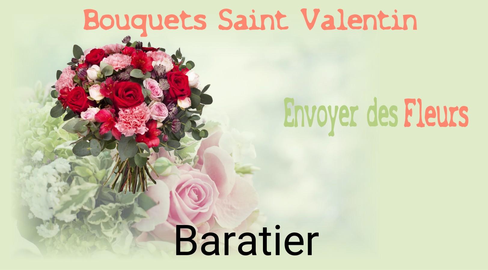 Roses de Saint-Valentin livrées à Baratier